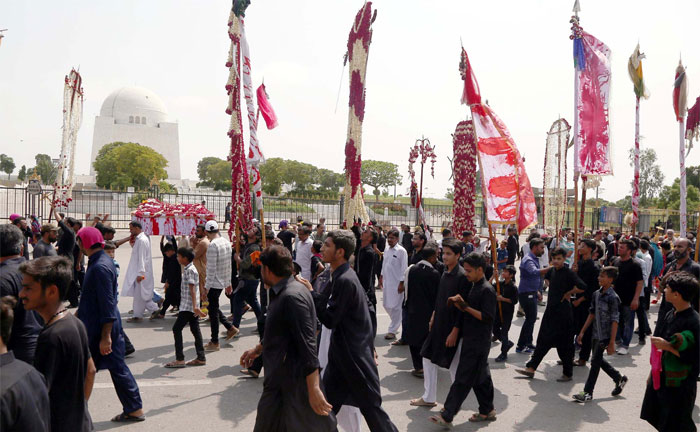 ملک بھر میں 9 محرم الحرام کے جلوس کامیابی سے اختتام پذیر