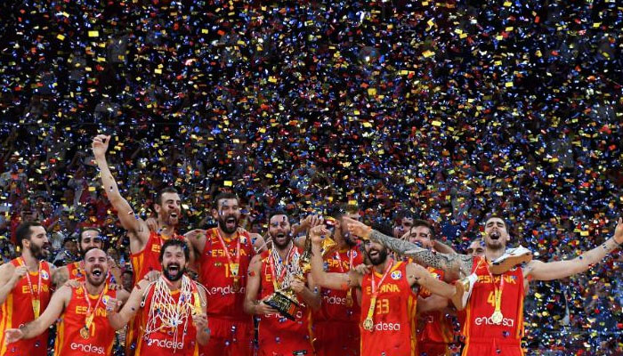اسپین باسکٹ بال کا عالمی چیمپئن بن گیا