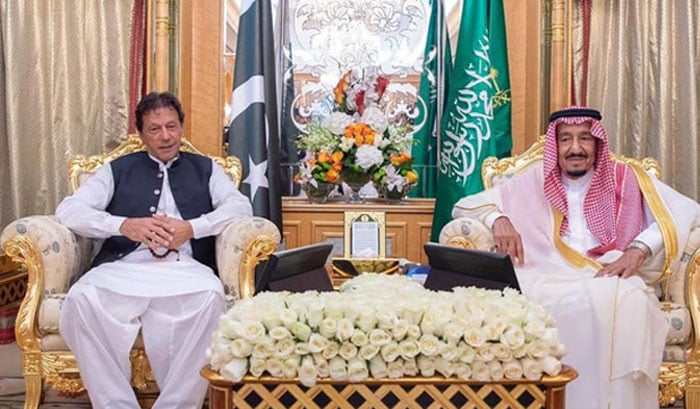 وزیر اعظم کی سعودی فرمانروا سے ملاقات 
