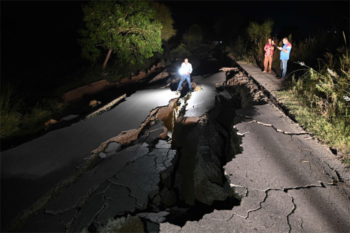زلزلے میں ہلاکتیں  37 ہو گئیں،500 سے زائد زخمی 