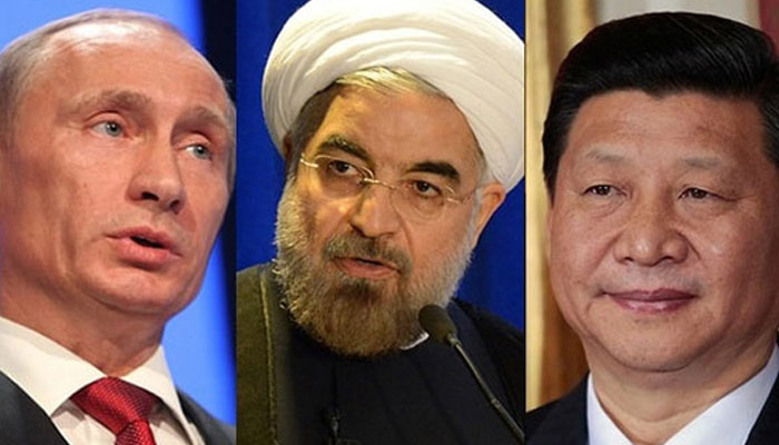 ایران، روس اور چین کا اتحاد ثلاثہ