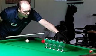 Swedish Pool Player Demonstrates His Mind Blowing Trick Shots