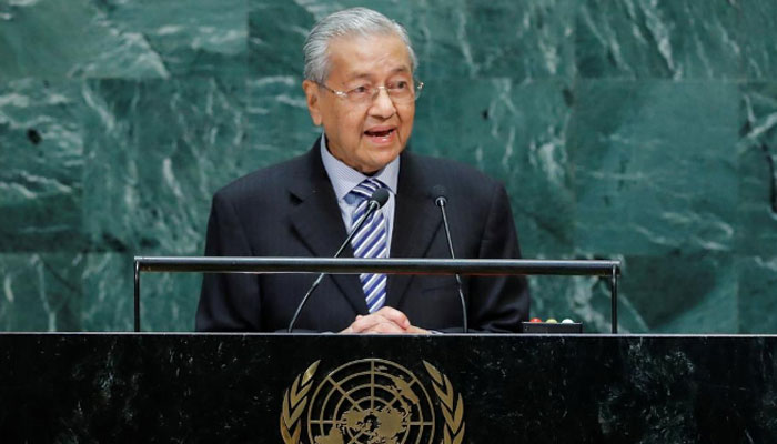  اقوام متحدہ میں تقریر، ملائیشیا کے موقف کا اعادہ تھی، مہاتیر