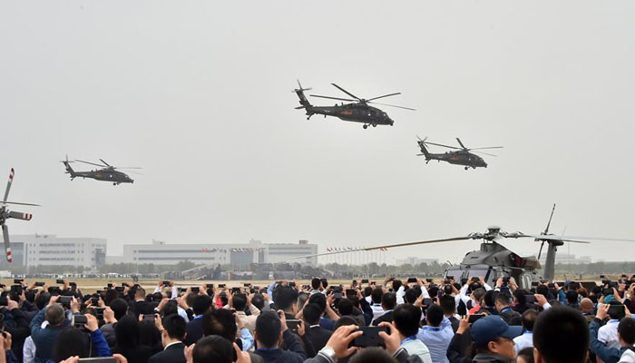چین میں ہیلی کاپٹر ایکسپو کا آغاز ہوگیا