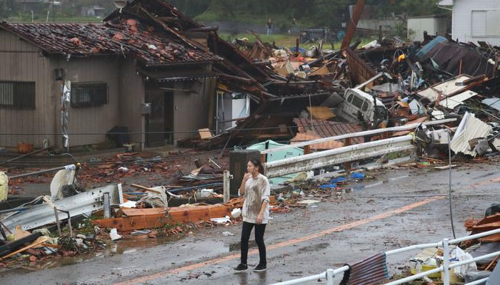 جاپان کی تاریخ کا خطرناک ترین طوفان ٹوکیوسےٹکراگیا