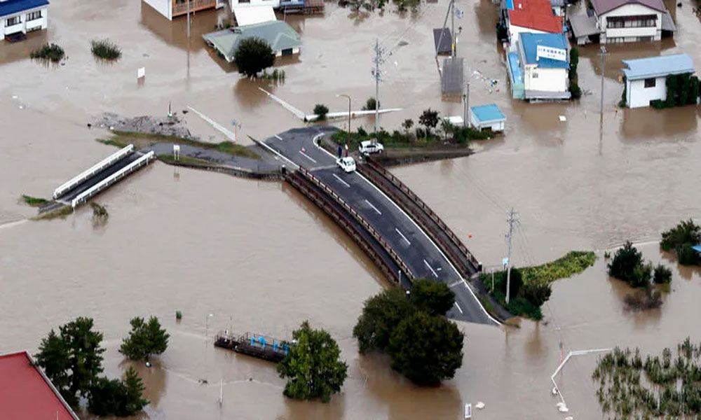 جاپان: طوفان ’ہیگی بیز‘ نے تباہی مچا دی، 14 افراد ہلاک