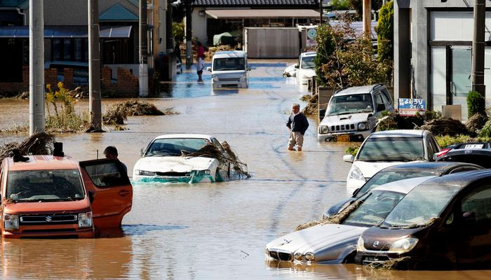 جاپان میں سمندری طوفان سے 35 افراد ہلاک