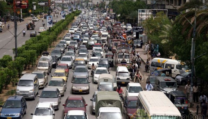 شاہراہ فیصل پر آج ممکنہ ٹریفک جام کا اندیشہ