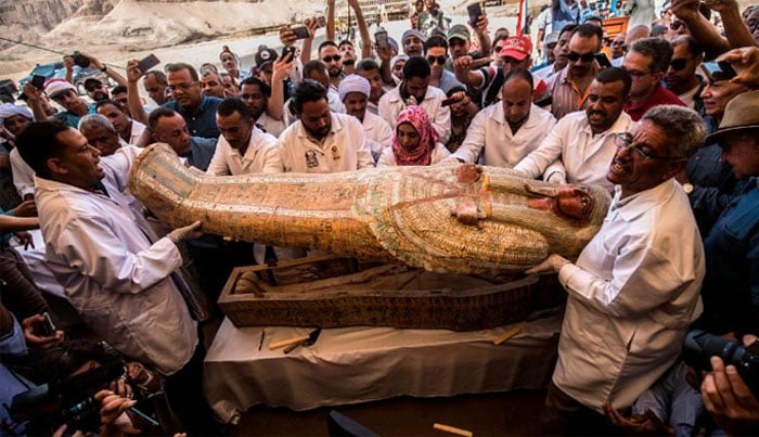 مصر میں فرعون کے دور کی حنوط شدہ لاشیں بر آمد 