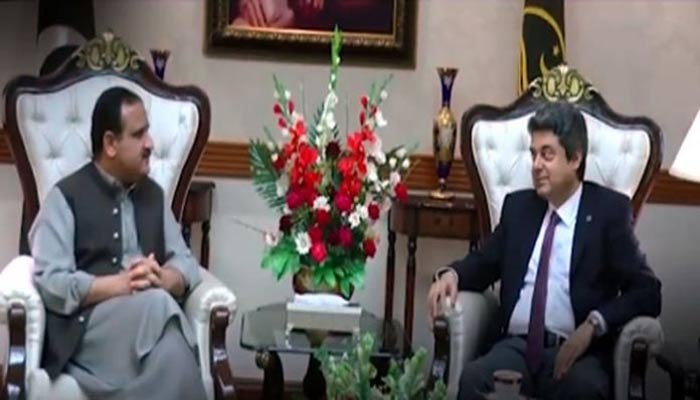 وزیراعلیٰ پنجاب سے وفاقی وزیر قانون کی ملاقات 