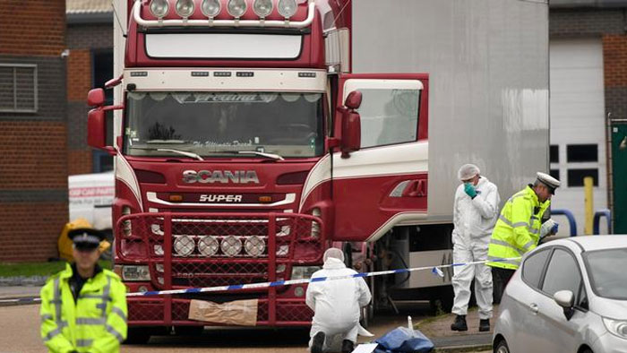 ٹرک سے 39 لاشیں ملنے کا معاملہ ، ویتنامی خاتون کا آخری پیغام 