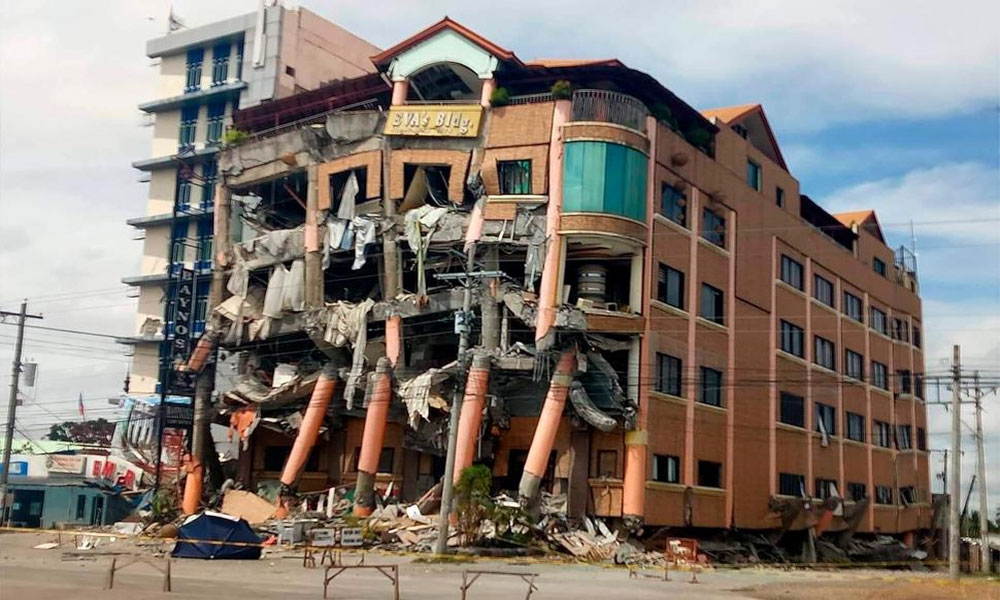 فلپائن میں آج پھر زلزلہ، 5 افراد ہلاک