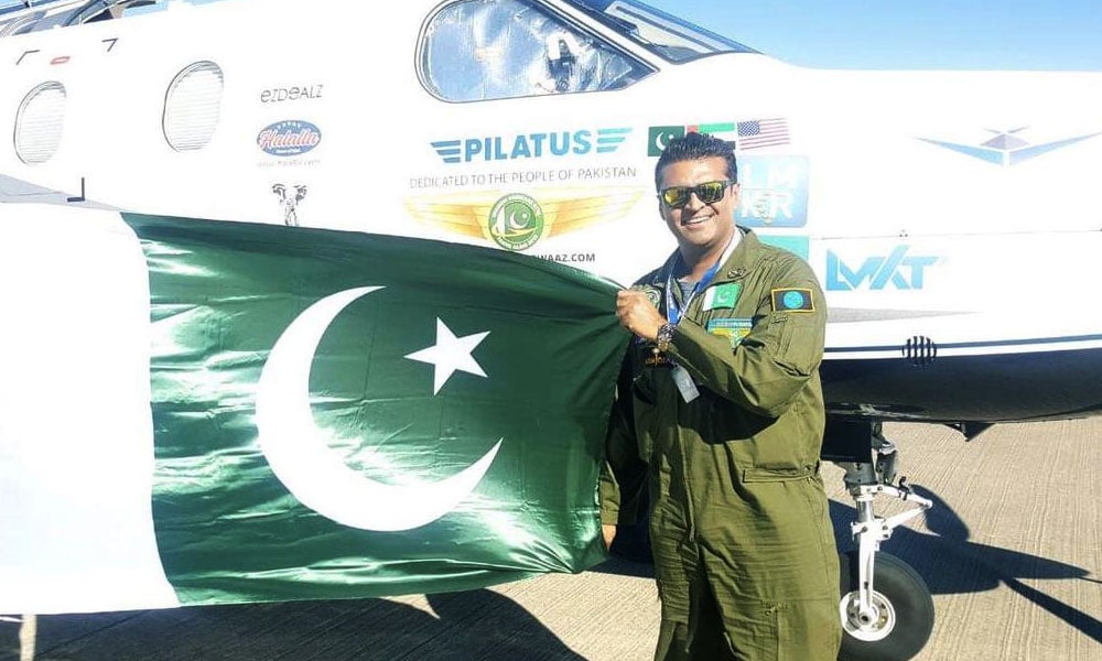 فخر عالم کا خلا میں پاکستانی پرچم لہرانے کا عزم