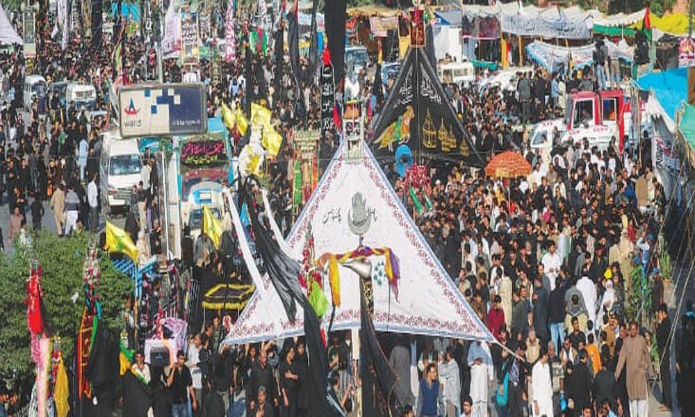 کراچی: چپ تعزیے کا جلوس برآمد، مختلف علاقوں میں ٹریفک جام