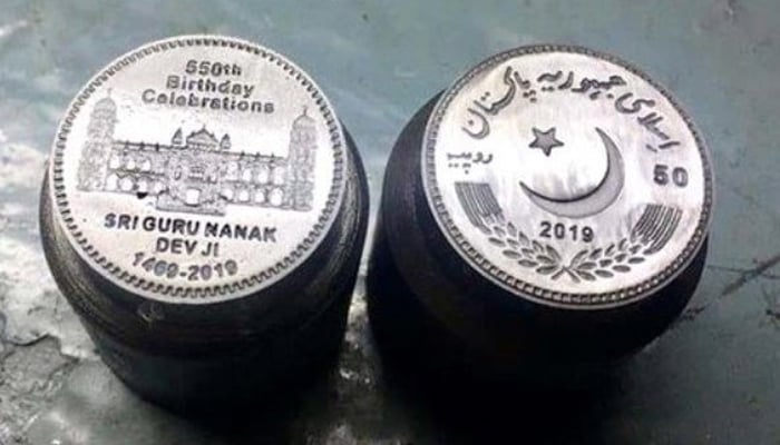 بابا گرونانک کے جنم دِن پر 50 کا سکّہ جاری