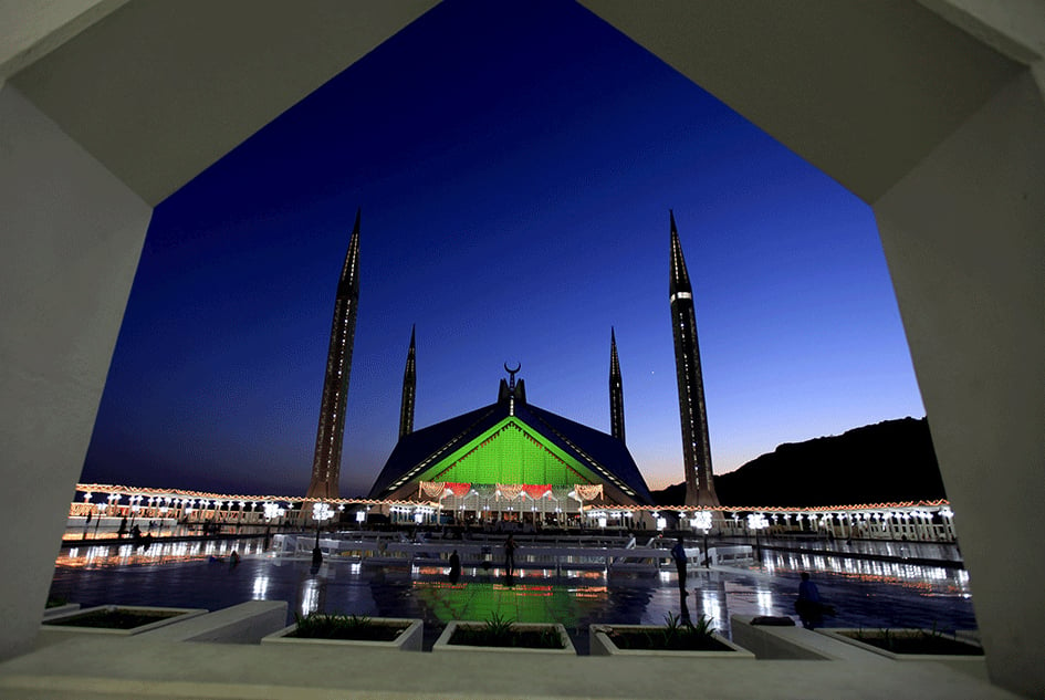 پاکستان کی مشہور اور خوبصورت  مساجد