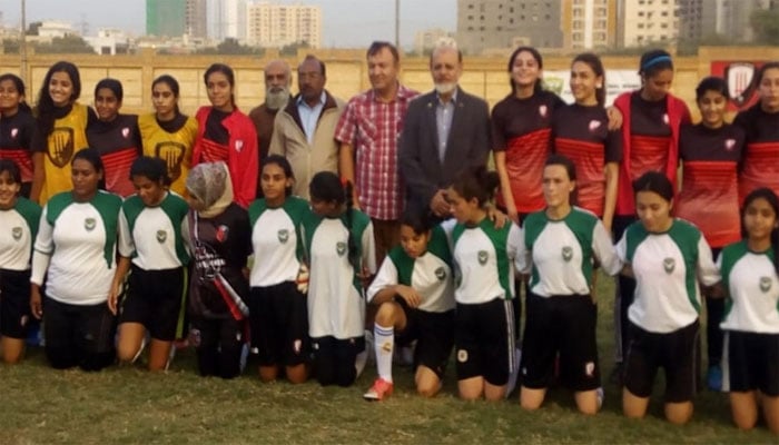 نیشنل ویمن فٹبال چیمپئن شپ : کراچی یونائیٹڈ نے کراچی ککرز کو ہرادیا 