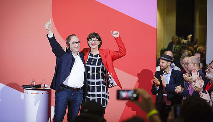 جرمنی: سوشل ڈیموکریٹس کی نئی منتخب قیادت 