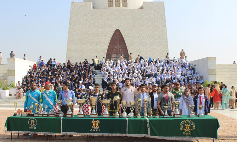 فٹبال چیمپئن شپ ’رینجرزشکریہ جناح‘کی اختتامی تقریب کا انعقاد