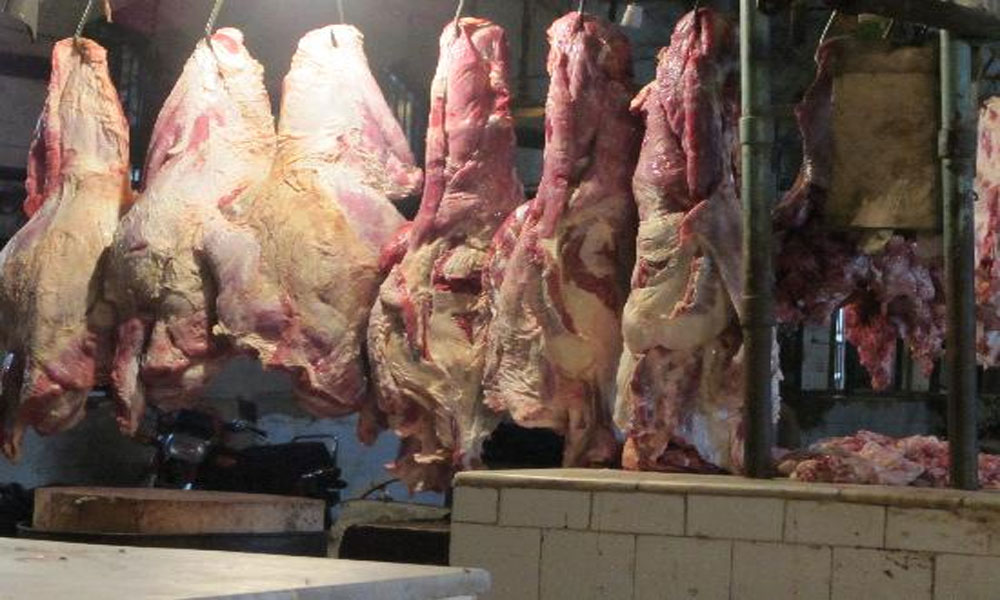 کراچی: اورنگی سے 1100 کلو مضر صحت گوشت ضبط