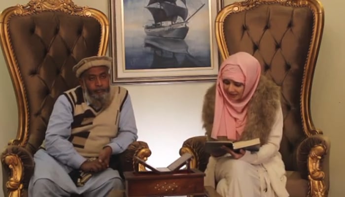 رابی پیرزادہ کی ’تلاوتِ قرآن پاک‘ کرتے ہوئے ویڈیو وائرل