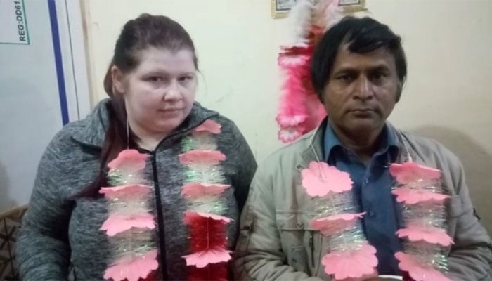 پاکستانی کی محبت میں گرفتار جرمن خاتون کی بوریوالہ میں شادی