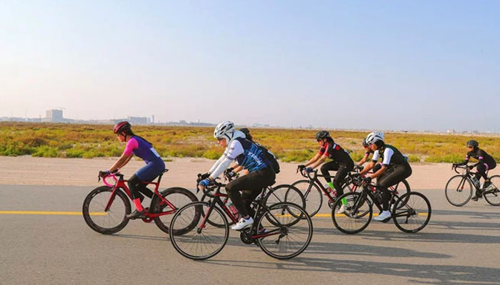 سعودی عرب، پہلی بار خواتین سائیکلنگ ریس کا انعقاد