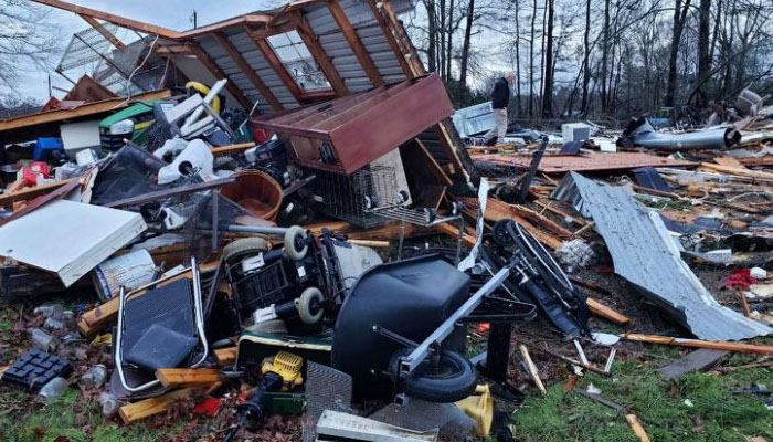 امریکا میں بدترین طوفان،12افراد ہلاک