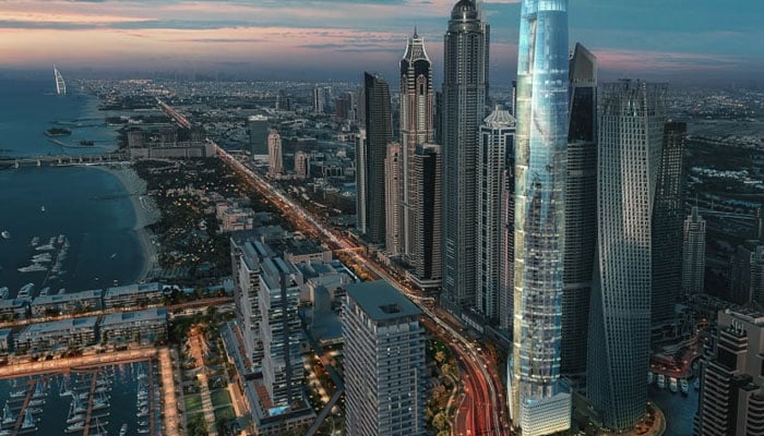 دبئی، دنیا کے بلند ترین ہوٹل کی تعمیر 