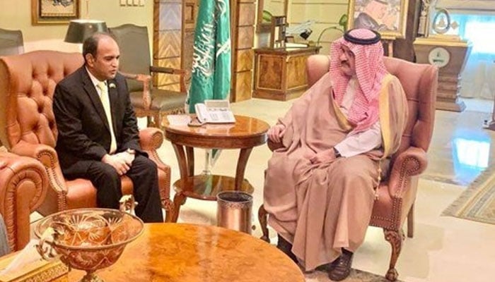 قونصل جنرل پاکستان کی کمشنر شہزادہ مشعل بن ماجد سے ملاقات