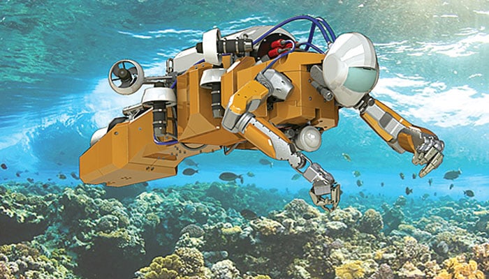 سمندر میں پوشیدہ خزانے تلاش کرنے والے روبوٹ 
