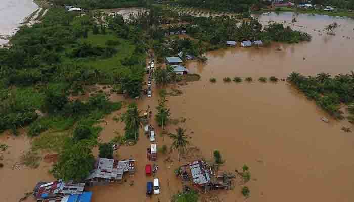 انڈونیشا:موسلادھار بارشوں سے دریا میں طغیانی، 8 بچے ہلاک