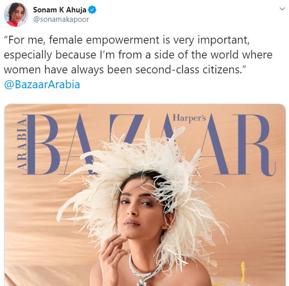 مجھ پر تنقید کرنےوالے اندھے اور جاہل ہیں ، سونم کپور