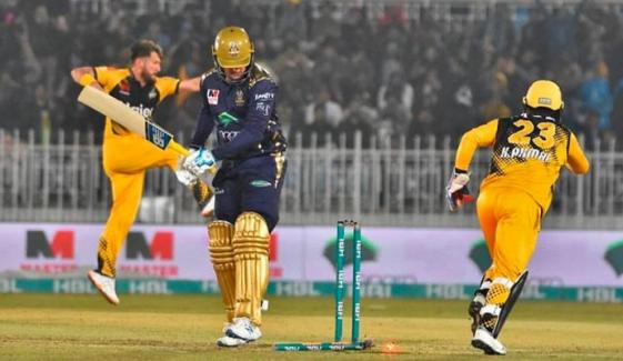 زلمی نے گلیڈی ایٹرز کو شکست دے دی