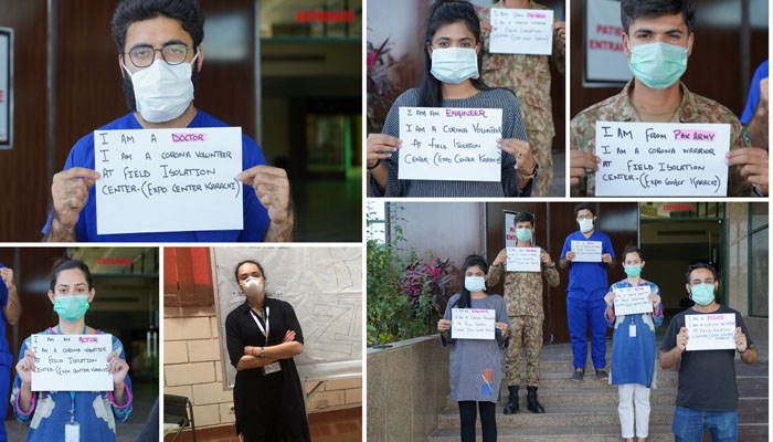 کورونا، کراچی ایکسپو سینٹر میں ینگ ڈاکٹرز اور نوجوانوں کا قابل فخر جذبہ 