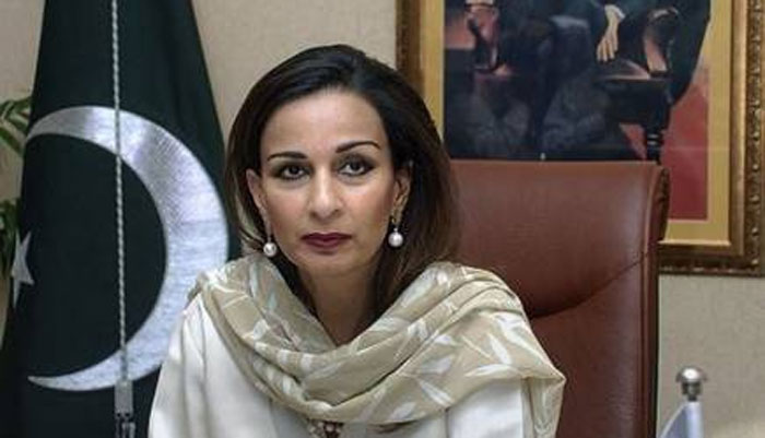 شیری رحمان کا پاک فوج کا تربیتی طیارہ گرنے پر اظہار افسوس 