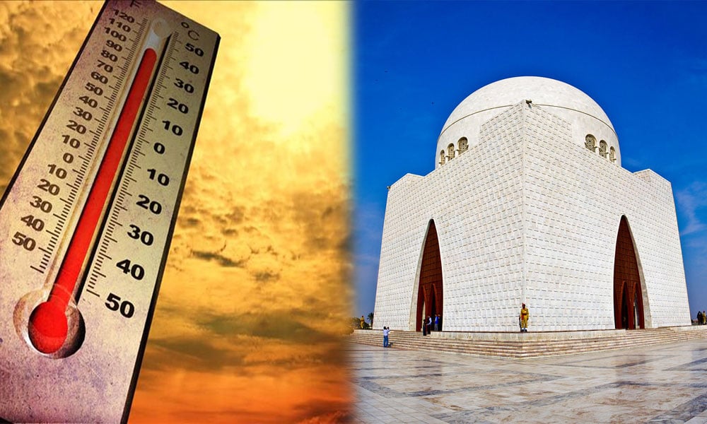 کراچی میں گرمی میں اضافہ