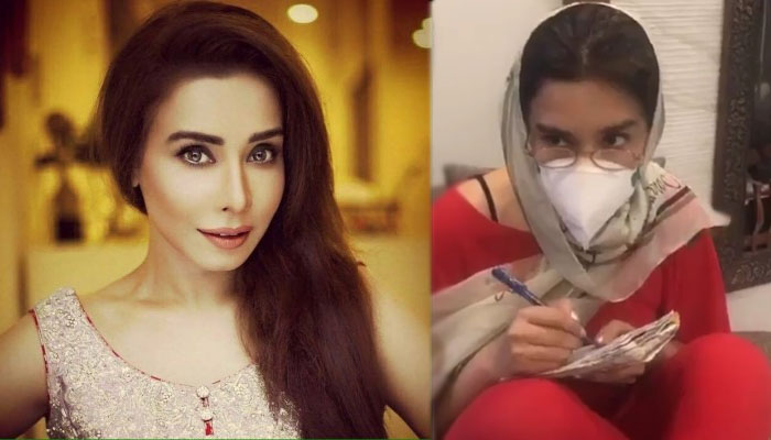 مائرہ خان نے کورونا کا انٹرویو لے لیا