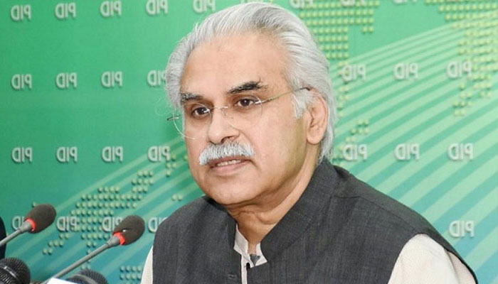 ڈاکٹر ظفر مرزا کا کورونا وائرس ہیلپ لائن 1166 کا دورہ 