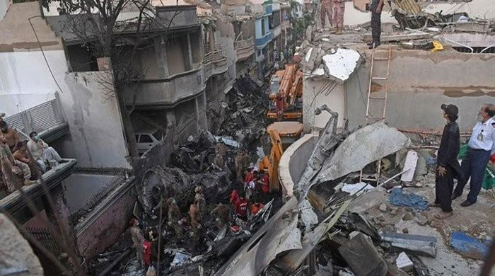 کراچی طیارہ حادثے میں جاں بحق 34 افراد کی شناخت ہوگئی