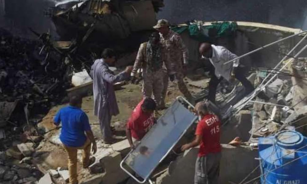 طیارہ حادثے کی زخمی 3 خواتین سول اسپتال میں زیر علاج