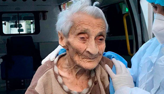 101 سالہ خاتون نے کورونا کو شکست دیدی