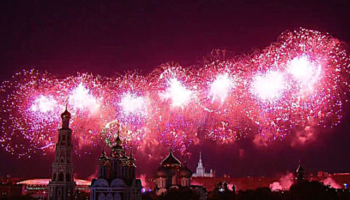 ماسکو میں 75ویں وکٹری ڈے کا جشن جاری