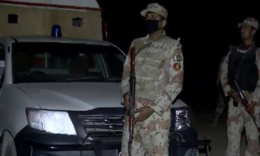 کراچی کے مختلف علاقوں میں پولیس، رینجرز کا سرچ آپریشن