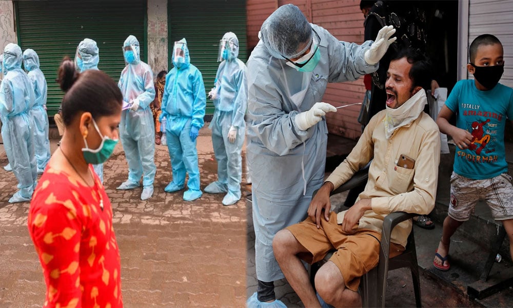 بھارت: 1 دن میں 20 ہزار کورونا مریض سامنے آگئے