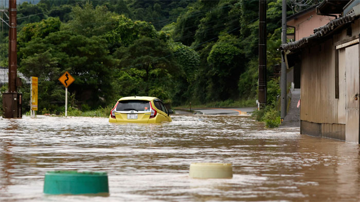   جاپان کےجنوبی علاقوں میں طوفانی بارشیں، متعدد ہلاکتوں کا خدشہ