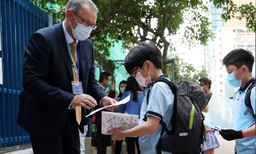 ہانگ کانگ ، کورونا کیسز بڑھنے پر اسکول بند کئے جانے کا امکان