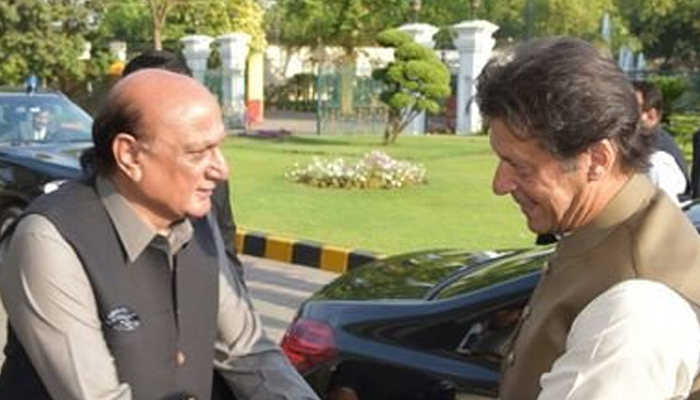 وزیراعظم عمران خان سے وزیرقانون پنجاب راجا بشارت کی ملاقات