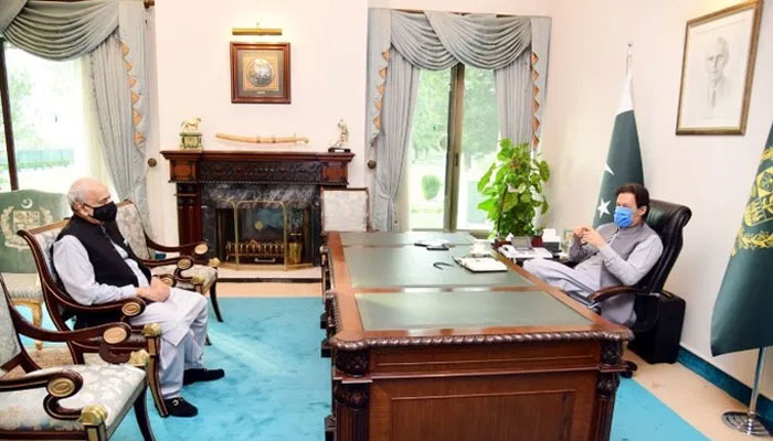   وزیر اعظم سے وزیرِ داخلہ اعجاز احمد شاہ کی ملاقات