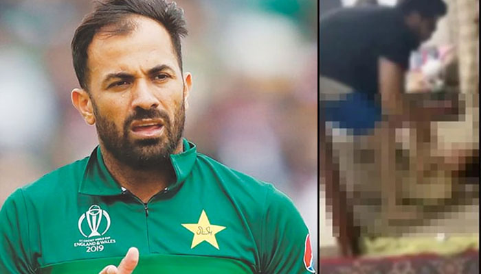 بیٹے کا ماں پر تشدد، وہاب ریاض غمزدہ 
